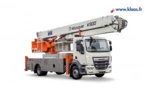 Grue mobile sur camion nacelle 13.5T - H. 35 m